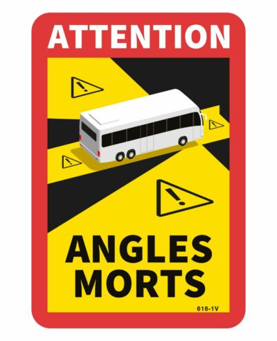 Attention angles morts bus