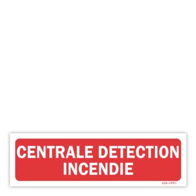 Centrale détection incendie